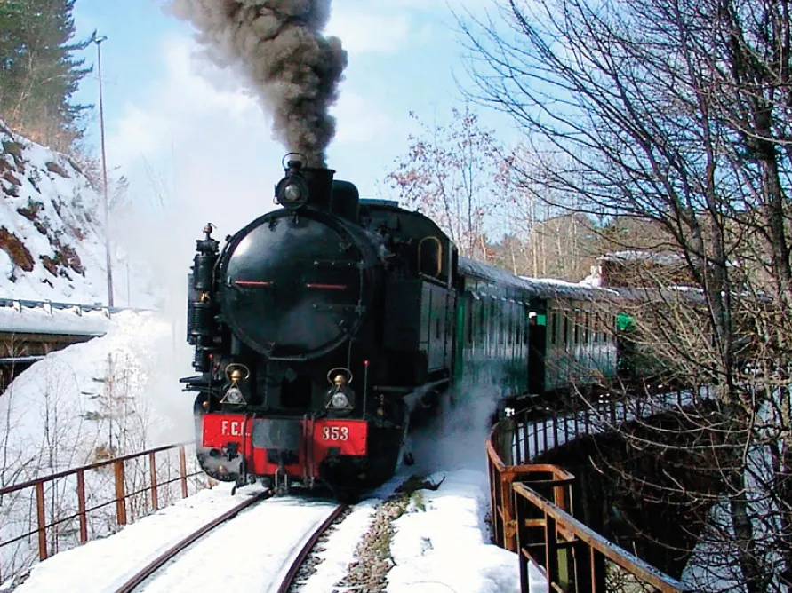 Il treno a vapore della Sila
