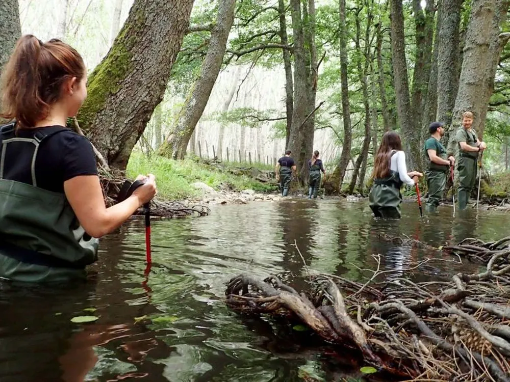 Water trekking